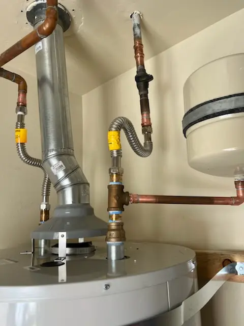 Water heater installation and plumbing repair in West Jordan
